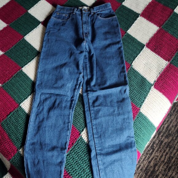 LL Bean Flannel Lined Jeans 10T - Picture 1 of 5